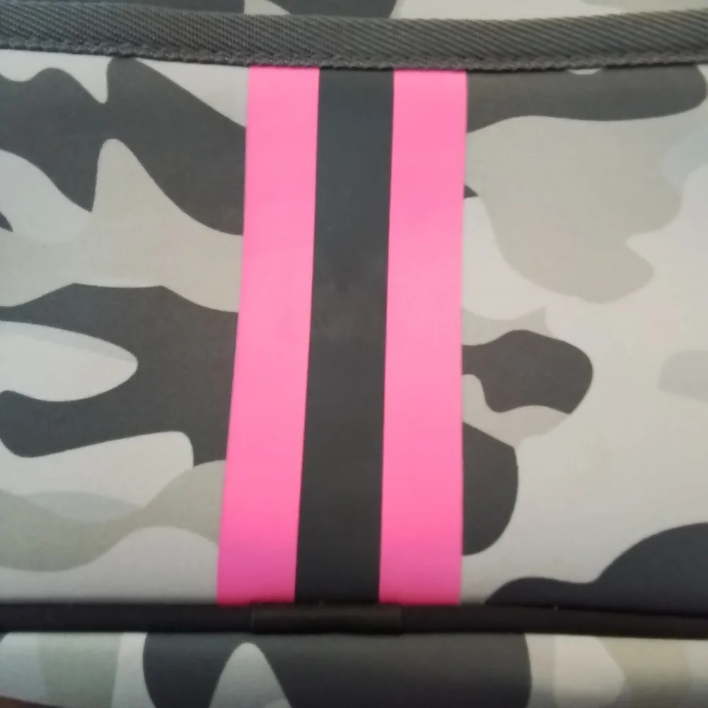 Haute Shore Drew Camo & Pink Neoprene Crossbody Bag